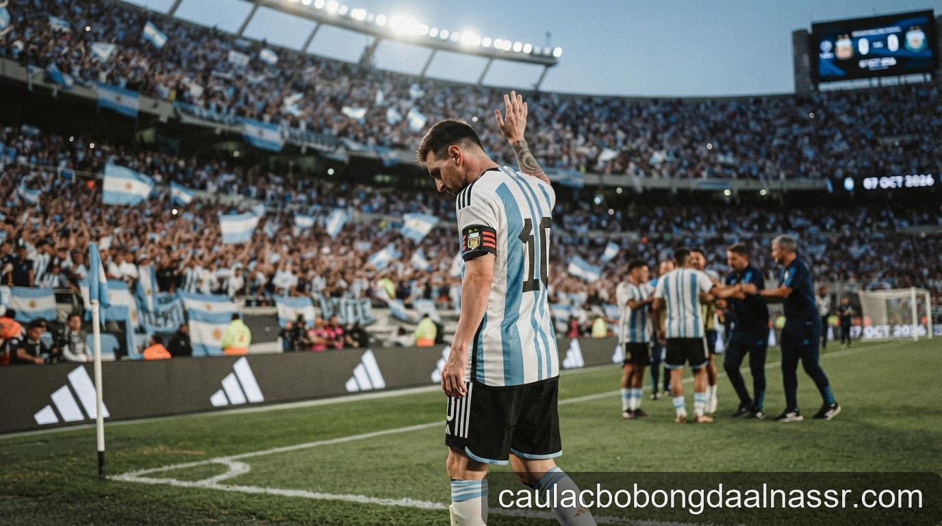 Lionel Messi và trận đấu cuối cùng trong màu áo Argentina: Khép lại kỷ nguyên vĩ đại